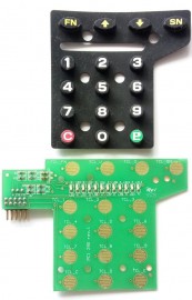 Conjunto do Teclado para Rel�gio de Ponto Madis MD 2701 / 3701 / 5705 