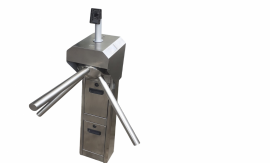 Catraca para Instalar do Leitor Facial em inox 123