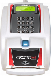 Rel�gio de Ponto Henry Super F�cil Biom�trico (seminovo). 