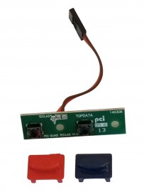 Placa PCI Duas Teclas V1.0 para Relgio de Ponto Topdata Inner Rep Plus 